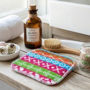 ×2 Reusable Boutique Cleaning Cloth | Spa-Body Polisher & Kitchen Scrubber